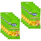 Bala Fini Gelatina Banana 35g - Embalagem Com 10 Unidades