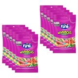Bala Fini Gelatina Minhoca Cítrica 35g - Embalagem 10 Unidades