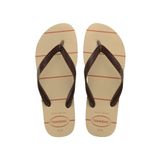Sandália Havaianas Color Essential Areia 37/38 Com 1 Par