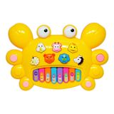 Teclado Divertido Siri Com Luz E Som - Cores Sortidas - Dm Toys