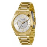 Relógio Analógico Dourado Feminino Lrgk040l S2kx - Lince