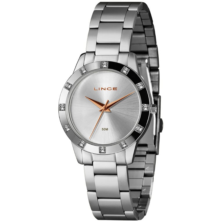 Relógio De Pulso Analógico Feminino Urban Prata Lrm4735l34 Sxsx - Lince