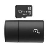 Pen Drive 2 Em 1 Usb 2.0 - Pen Drive + Cartão De Memória - 32 Gb - Multilaser