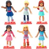 Mega Construx Série 2 American Girl 6pk Set Mini Figuras