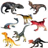 8 Peças De Brinquedo Behemoth Dinosaur Model Decoration Toy