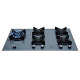 Fogão Cooktop Fischer 5q Tc Infinity Duo Blaze Gás Mesa Vidro Eiger 31800