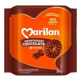 Biscoito Marilan Amanteigado Chocolate 280g - Embalagem Com 30 Unidades