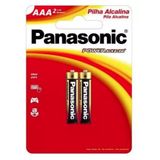 Pilha Alcalina Panasonic (aaa) Palito Cartela Com 2un Pilha Alc Palito C/02 Un Panasonicaaa Sm Panasonic