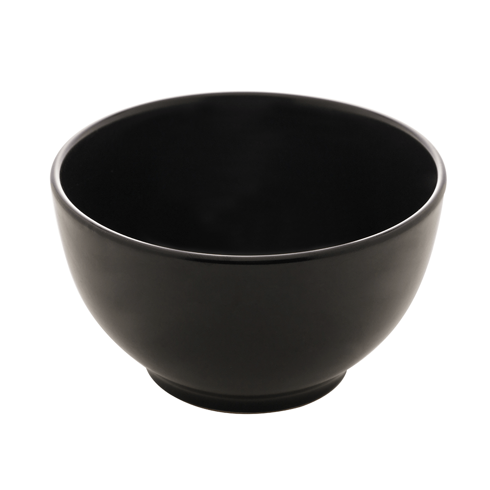 Bowl De Cerâmica Lyor Cronus 15cm Fundo Preto