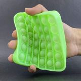 Pop It Brilha No Escuro Fluorescente Anti Stress Verde