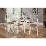 Jogo Mesa Vidro Branco 140cm 6 Cadeiras 121 Branco