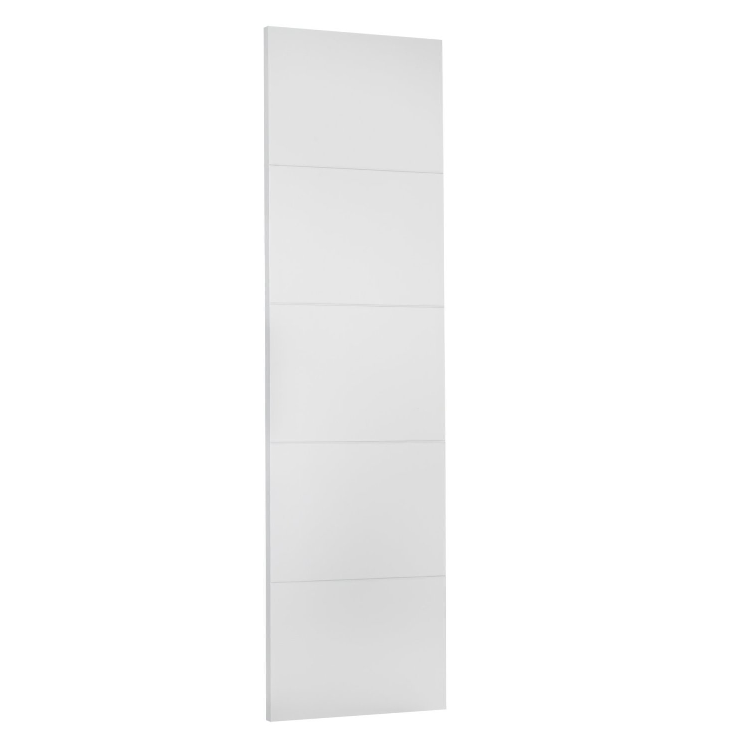 Folha De Porta Frisada 210cmx60cmx3,5cm Casablanca Branco