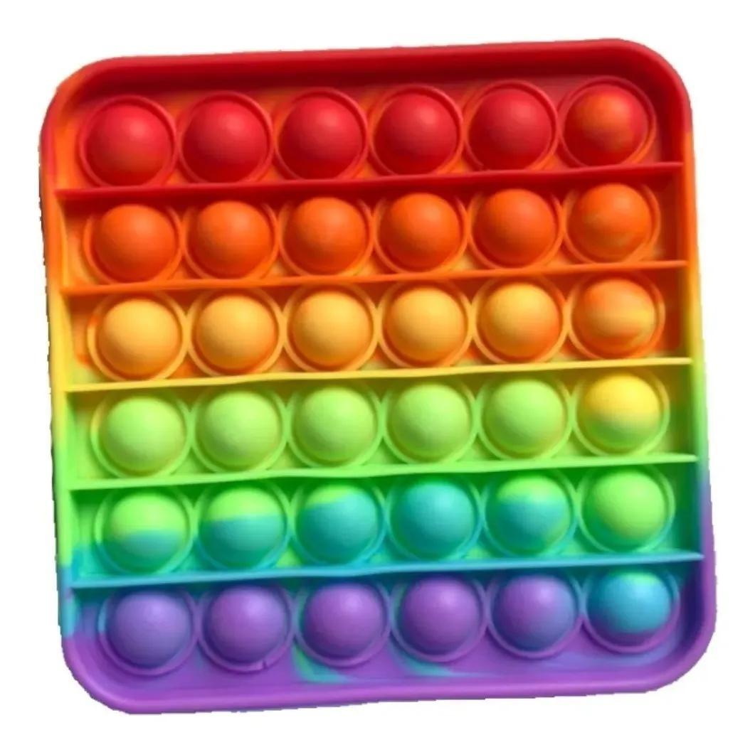 RadBizz Push Pop Bubble Fidget Sensory Toy Ball - Per Autismo, Stress E Ansia Bambini E Adulti Palla Multicolore~p121902106 - Foto 3