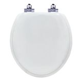 Assento Sanitário Almofadado Amortecido Zip Branco