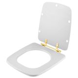 Assento Sanitario Poliester Boss Branco Para Vaso Incepa