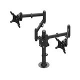 Suporte Para 2 Monitores De 10 Até 27 Triarticulado - Fixo