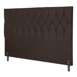 Cabeceira Casal Queen Jbe Madri 164cm Marrom Cama Box 158cm