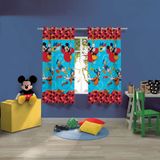 Cortina Infantil Mickey E Amigos 2,00m X 1,80m Lepper