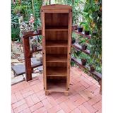 Livreiro Estreito Plus 1,77x60x33 De Madeira Maciça Neppel