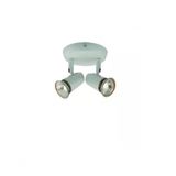 Luminária 2xgu10 Led P/ Quarto Sala Cozinha Banheiro Cor Da Lâmpada Branco Frio 6500k