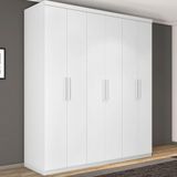 Roupeiro Casal Turquia Seis Portas Branco