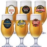 Conjunto de Taças para Cerveja Ruvolo Royal Beer 330ml 6 Peças