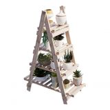 Jardim Suspenso Em Prateleiras Escada Piramide Pinus