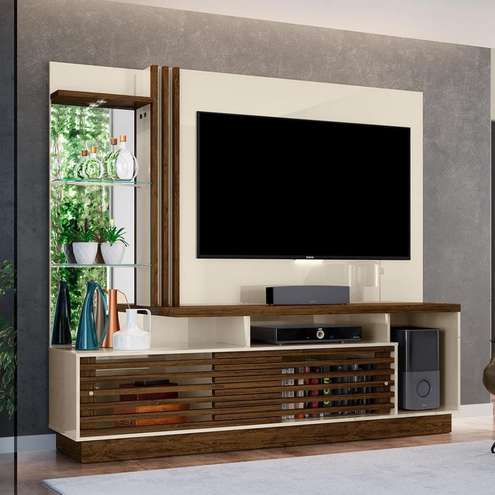 Estante Home Theater Madetec Frizz Plus Para Tv Até 60 Polegadas