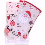 Kit Pano De Prato Felpudo E Luva De Forno Natal Bene Casa
