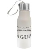 Garrafa De Água Squeeze Academia 400ml Garrafinha C/frase