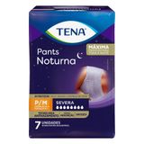 Fralda Geriátrica Tena Pants Noturno Tamanho P/m 7 Unidades