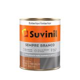 Suvinil Esmalte Sempre Branco Fosco 0,9 Litros - Branco