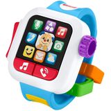 Fisher-Price GJW17 Rir e aprender tempo para aprender smartwatch, brinquedo musical bebê, multicolor