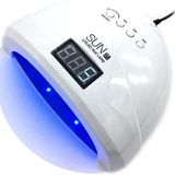 Cabine Sun 1s Led Uv 48w Potencia 30 Leds Estufa Bivolt Unha