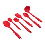 Jogo Com 6 Utensilios Em Silicone Kitchen-utsi108