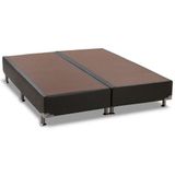 Base Box Casal Quenn 158x198cm Ortobom Preto