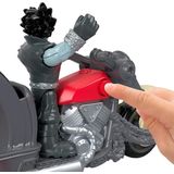 Fisher-Price Imaginext DC Super Friends Lobo Figura e Motocicleta