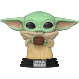 Funko Pop! Star Wars: The Mandalorian - The Child with Cup Vinyl Bobblehead