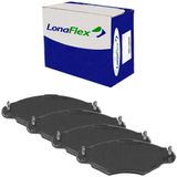 Kit Pastilha Freio Hoggar 206 207 2001 A 2014 Bosch Frasle