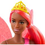 Barbie GJK01 Dreamtopia Fairy Doll com asas rosas, 3 a 7 anos, Multicolor