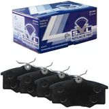 Kit Pastilha Freio Renault Megane Hatch 98 A 2013 Dianteira