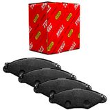 Kit Pastilha Freio Peugeot 206 207 99 A 2014 Dianteira Bosch