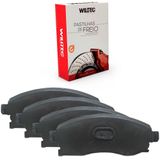 Kit Pastilha Freio Honda Crv 2012 A 2016 Dianteira Wiltec