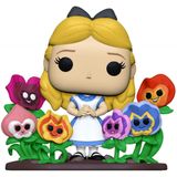 Funko Pop! Deluxe: Alice no País das Maravilhas 70th - Alice no País das Maravilhas com Flores