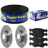 Kit Pastilha Disco Freio Ford Ka Fiesta 1.0 1.3 95 A 2009