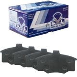 Kit Pastilha Freio Del Rey 85 86 87 88 89 90 91 Dianteira
