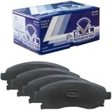 Kit Pastilha Freio Boxer 2.3 2.8 2002 A 2017 Dianteira Syl
