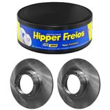 Par Disco Freio Pampa 85 A 89 Dianteiro Sólido Hipper