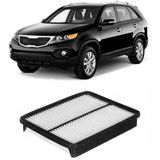 Filtro Ar Santa Fé Azera Sorento 2011 A 2020 Tecfil Arl2336