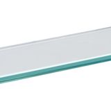 Prateleira De Vidro Tramontina Glass Reta 400x100x8mm